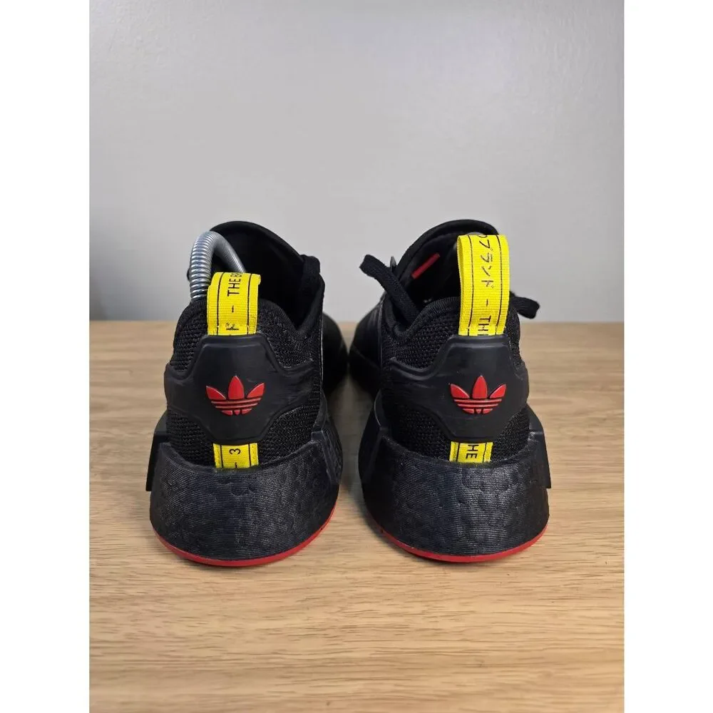 Adidas NMD Men's Running Shoes Size 6 Black Red Yellow